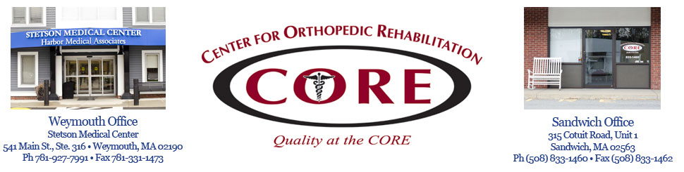 Center for Orthopedic Rehabilitation Center for Orthopedic Rehabilitation